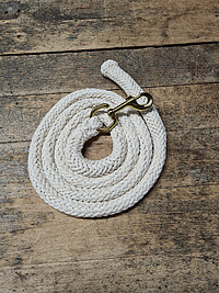 Jumbo Führstrick mit Karabiner gold 