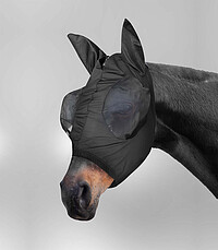 Fliegenmaske Puck Shetty schwarz 