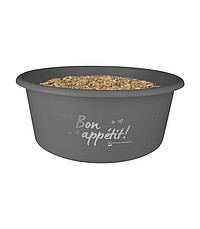 Futterschale "Bon Appétit!" mit Deckel 